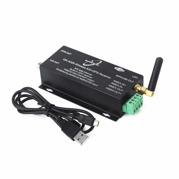 QK-A026 AIS Receiver with NMEA Multiplexer + WiFi + GPS - Image 7