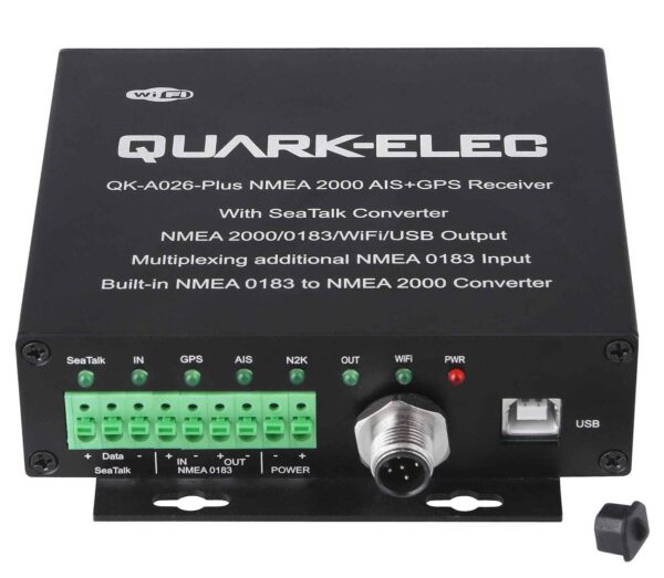 QK-A026-plus Receptor AIS NMEA 2000 con Multiplexor NMEA + Convertidor N2K + WiFi + GPS - Image 7